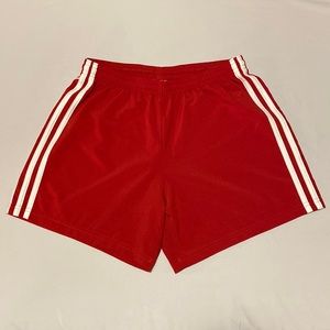 Adidas Red Athletic shorts size S